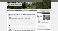 Desktop Screenshot of comune.pellizzano.tn.it